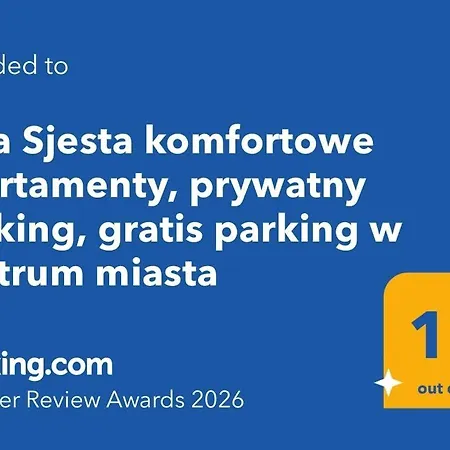 Sjesta Komfortowe Apartamenty, Prywatny Parking, Gratis Parking W Centrum Miasta * Kudowa-Zdrój