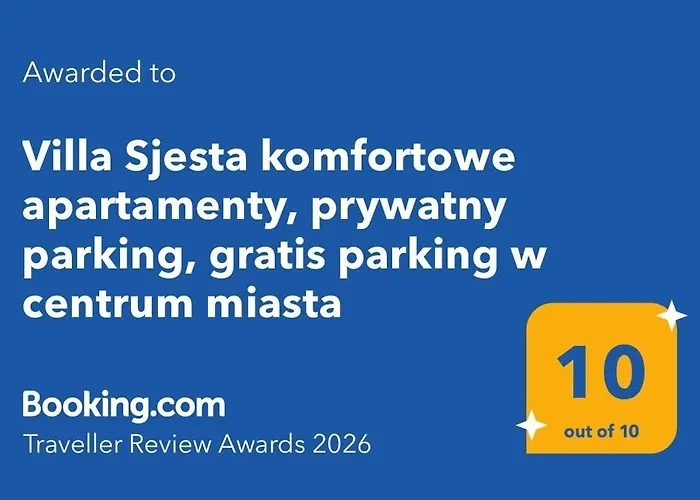 Sjesta Komfortowe Apartamenty, Prywatny Parking, Gratis Parking W Centrum Miasta * Kudowa-Zdrój
